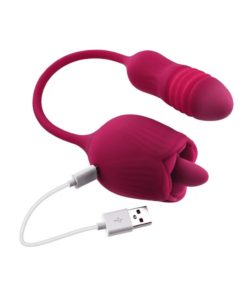 Evolved - Wild Rose Tong Vibrator - Red 1