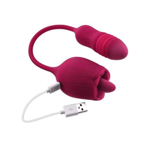 Evolved - Wild Rose Tong Vibrator - Red 1