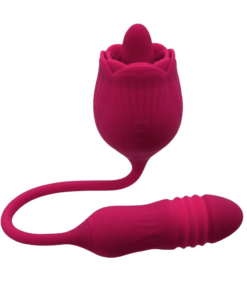 Evolved - Wild Rose Tong Vibrator - Red