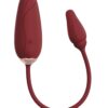 Viotec - Flora - Wearable Vibrator with App Control - Gold & Wine Red 1